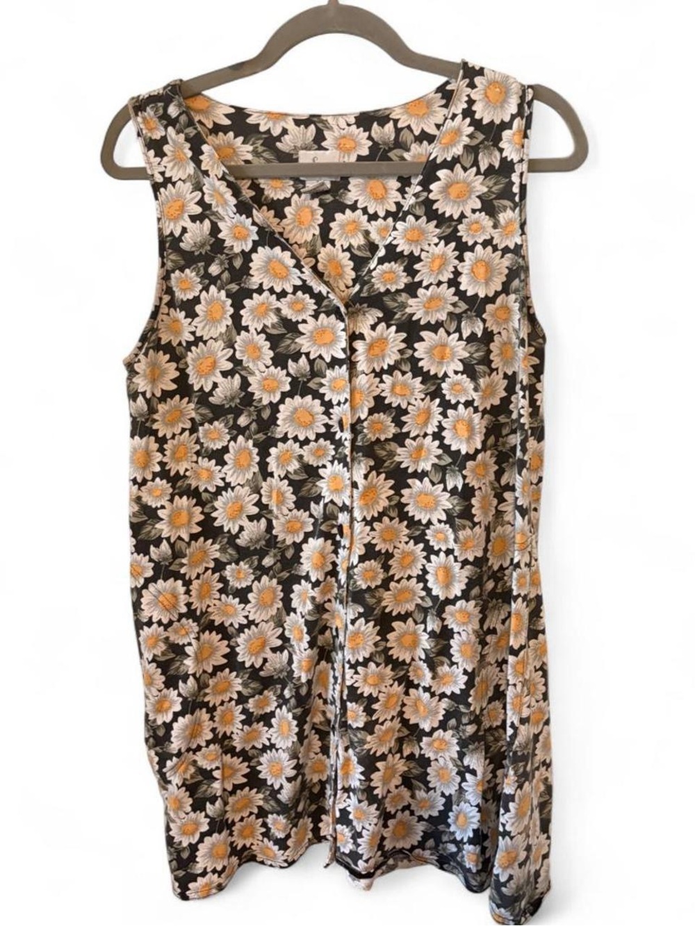Sopre Lingerie Cottagecore Daisy Nightgown with Pockets